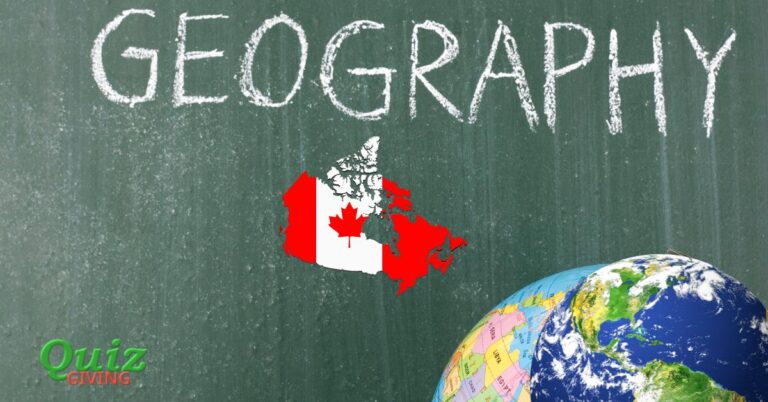 Quiz Giving - Canada Geography Quiz