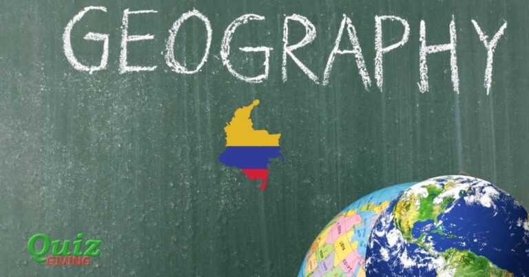 Quiz Giving - Colombia Geography Quiz