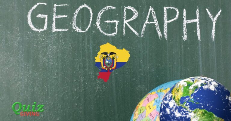Quiz Giving - Ecuador Geography Quiz