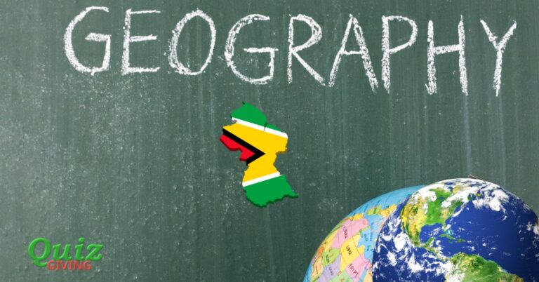 Quiz Giving - Guyana Geography Quiz
