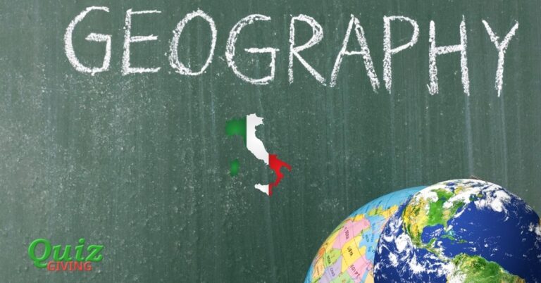 Quiz Giving - Italy Geography Quiz