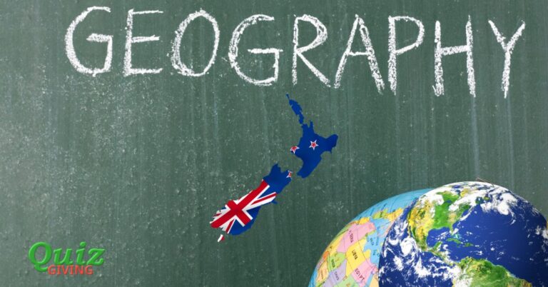 Quiz Giving - New Zealand Geography Quiz