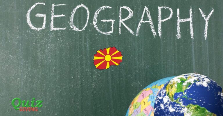 Quiz Giving - North Macedonia Geography Quiz