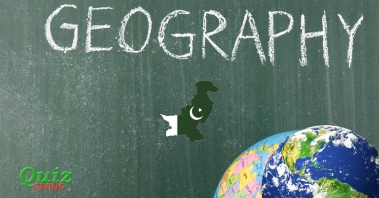 Quiz Giving - Pakistan Geography Quiz