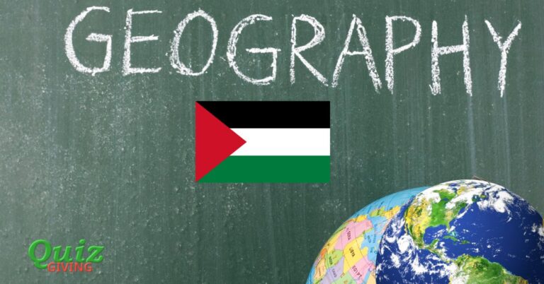 Quiz Giving - Palestine Geography Quiz