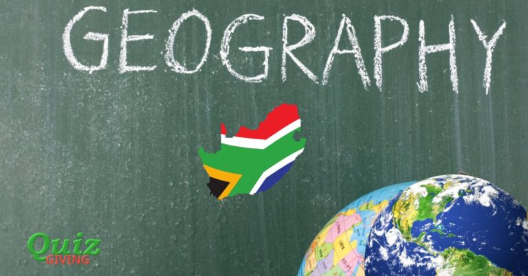 Quiz Giving - South Africa Geography Quiz