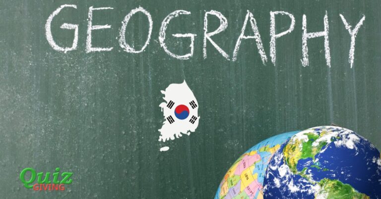Quiz Giving - South Korea Geography Quiz