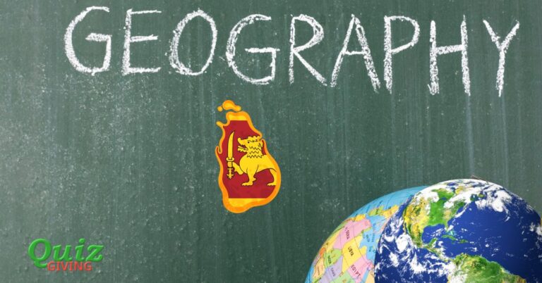 Quiz Giving - Sri Lanka Geography Quiz