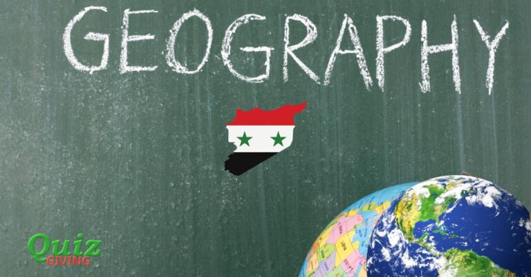 Quiz Giving - Syria Geography Quiz