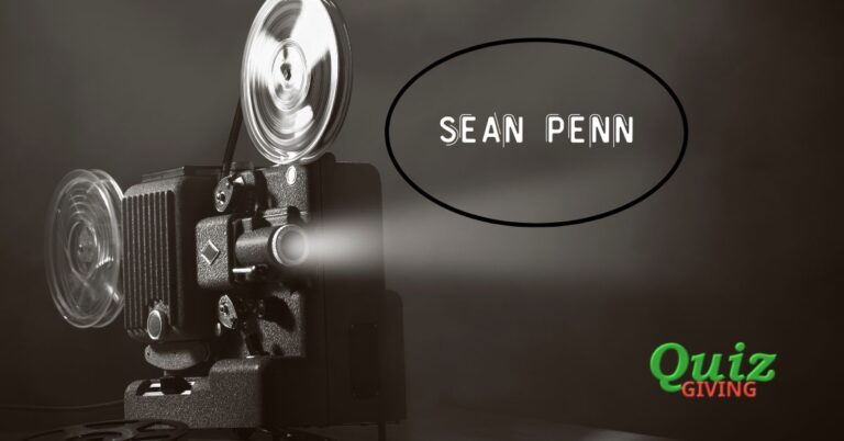Quiz Giving - TV film Quizzes - Sean Penn Quiz