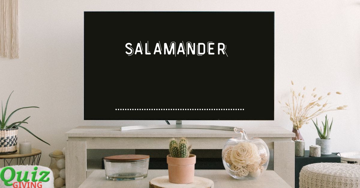 Quiz Giving - TV series Quizzes - Salamander Quiz