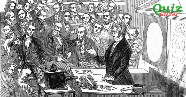 Quiz Giving - Science Quizzes - Electromagnetic Pioneer A Magnetic Quiz about Michael Faraday