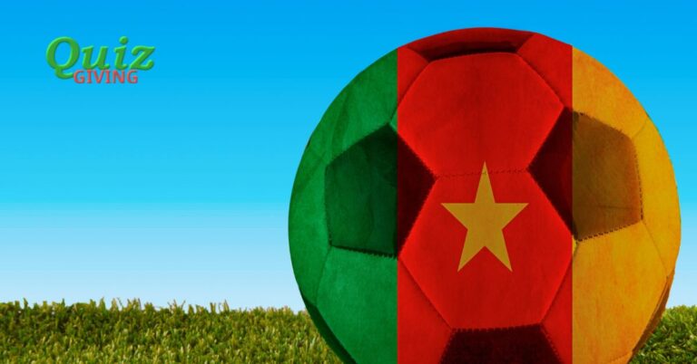 Quiz Giving - Sport Quizzes - The Indomitable Lions' Roar A Journey into the Heart of Cameroon Football